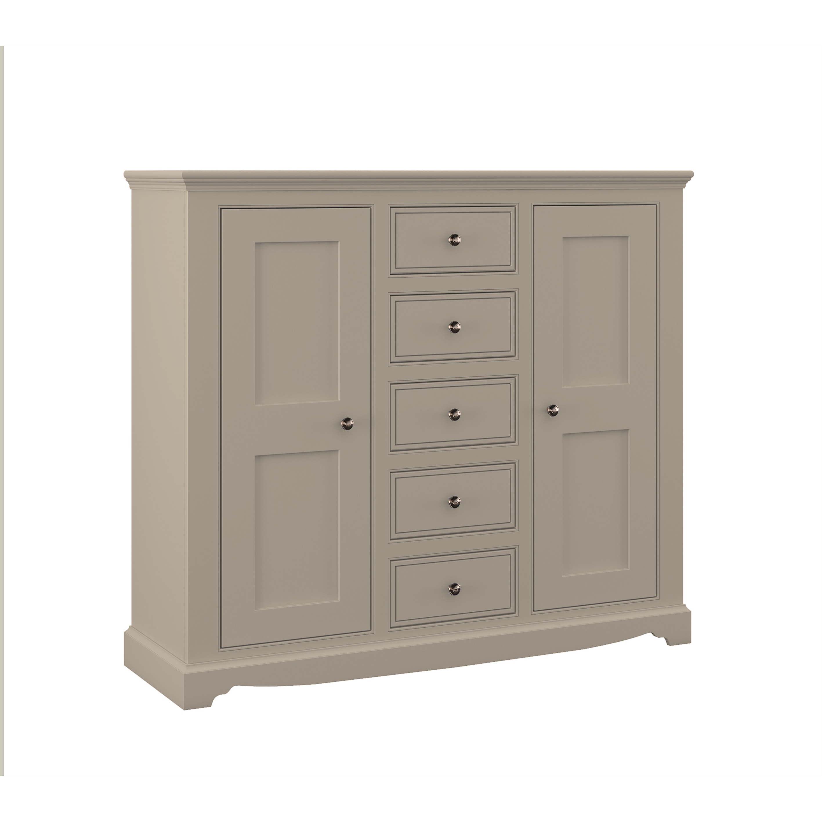 Louis Attic Low Wardrobe