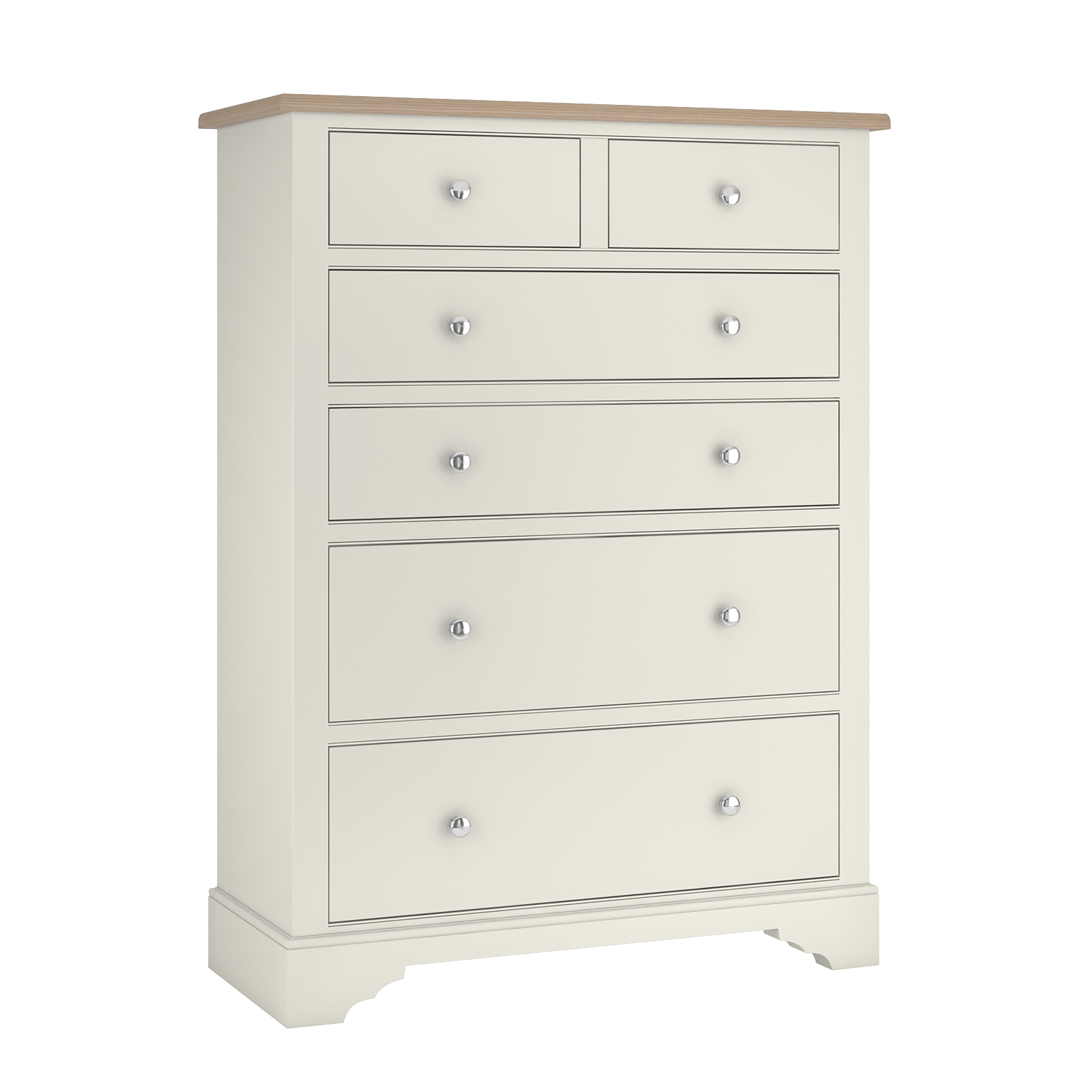 Amberley 2 Over 4 Chest In Wessex White