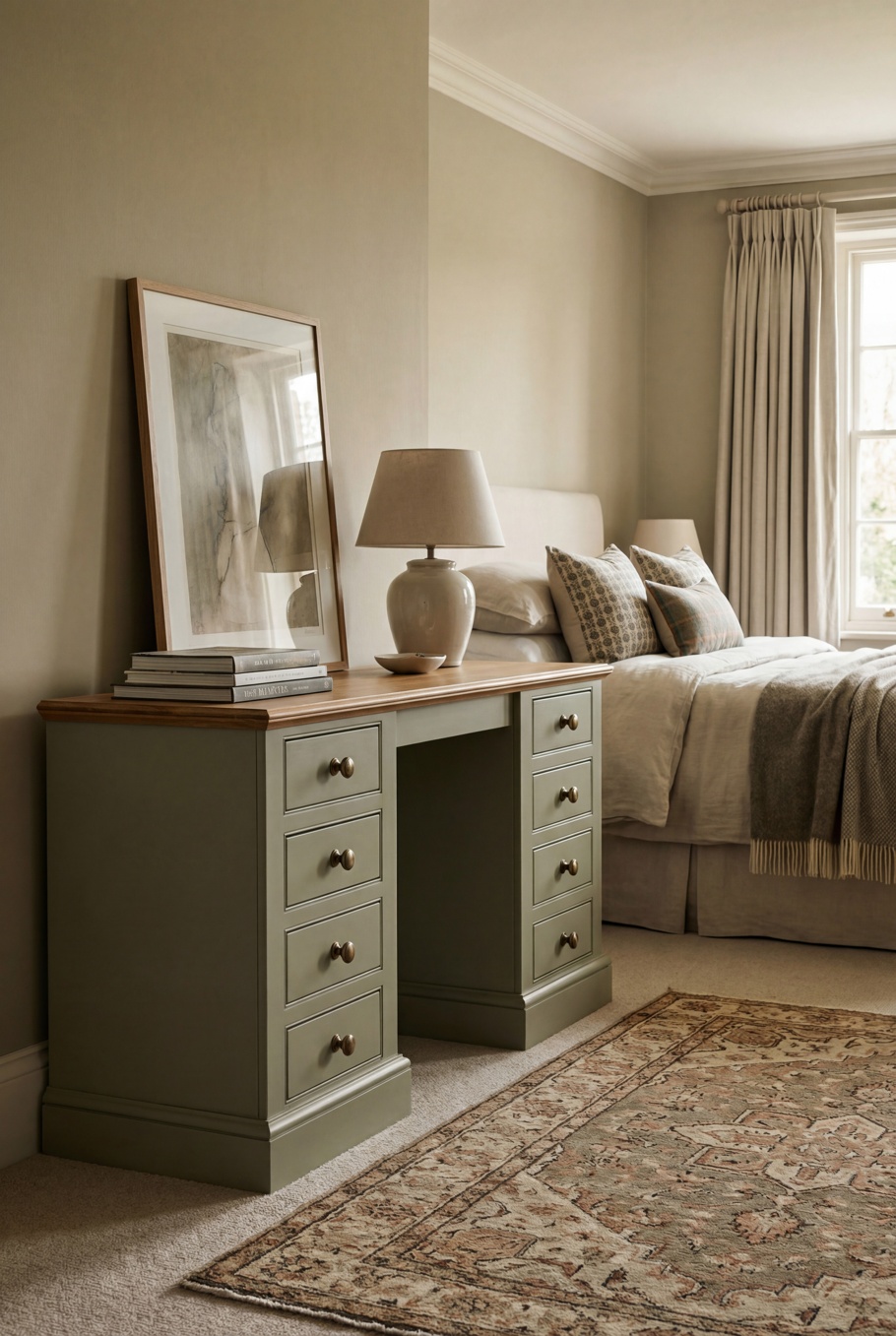 Millbrook Double Pedestal Dressing Table