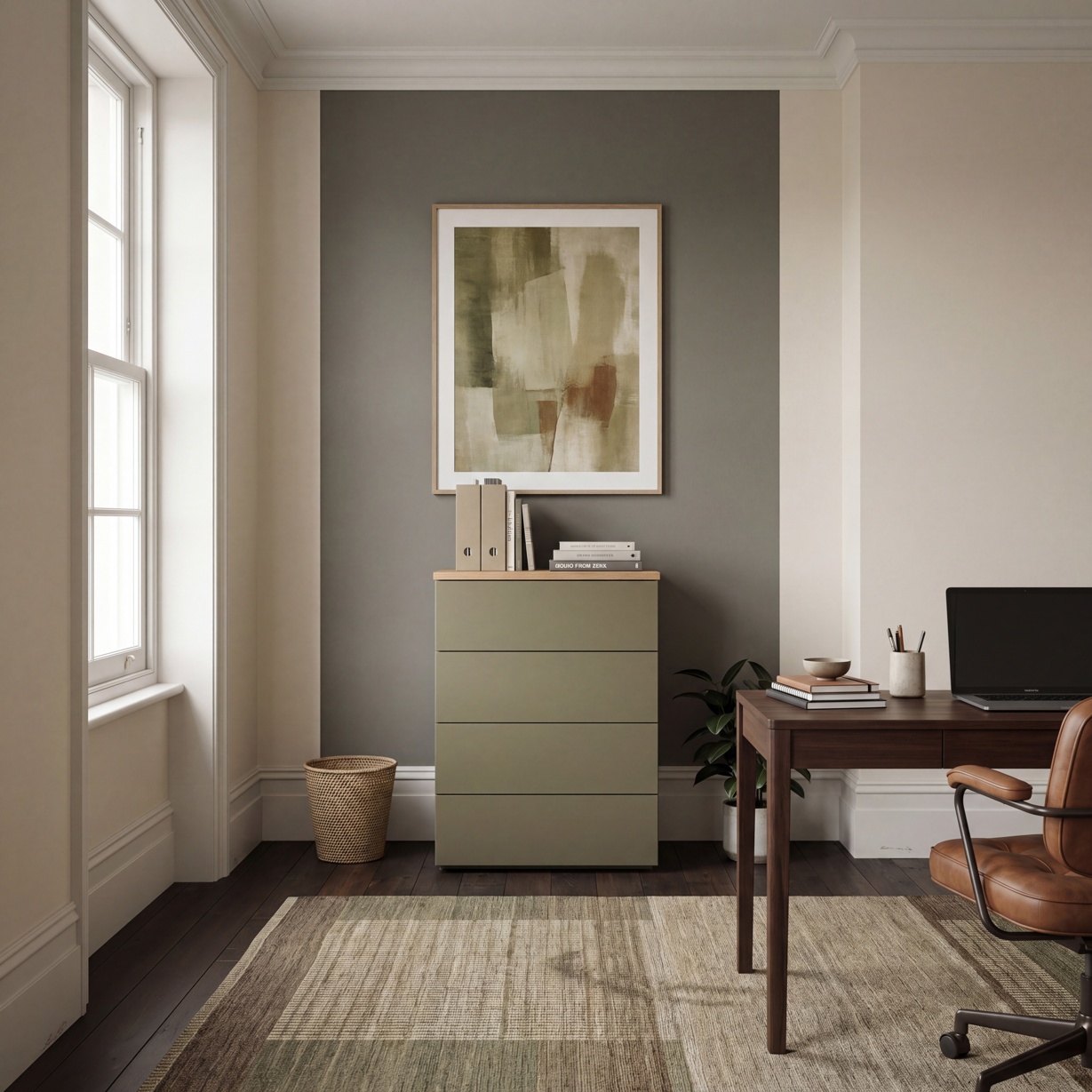 Broadway Modular 4 Drawer Chest In Home Office