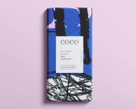 80g Milk Skye Sea Salt Chocolate Bar