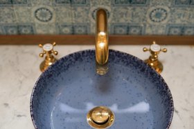 Swadling Brassware Invincible Basin Mixer in Living Brass