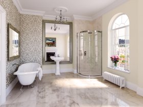 Matki EauZone Curved Corner Shower enclosure