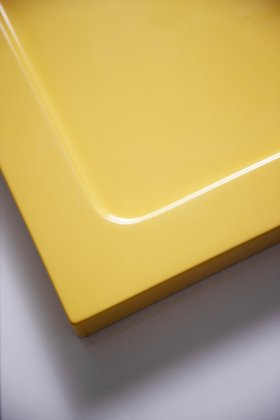 Matki Universal Shower Tray Colour Matched To Farrow & Ball Yellow Ground   ULQ900