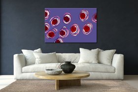 AN NA Design Walldesign Bubbles Purple 1
