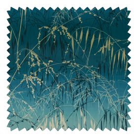 Meadow Grass Velvet - French Navy