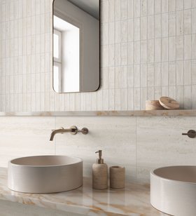 Livia Ivory Decor Tile