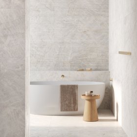 Adele Pearl Fluted Tile