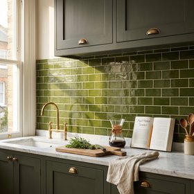 Albert's Olive Green Wall Tile
