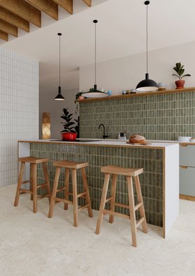 Maya Green Tile