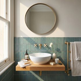 Kit Kat Green Mosaic Tile