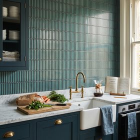 Kit Kat Green Mosaic Tile