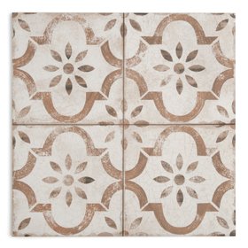 Salcombe Cotto Patterned Tile