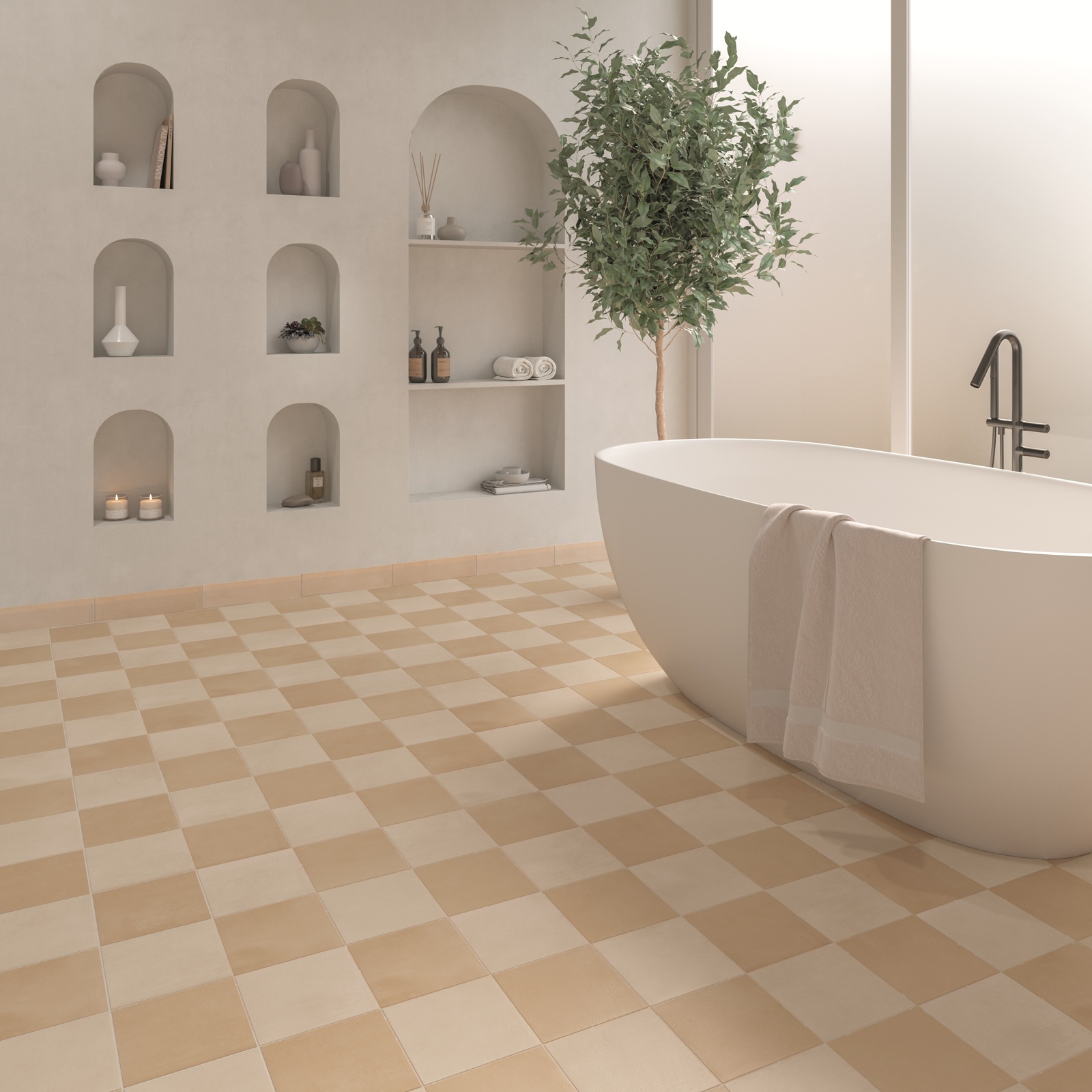 Nomad Checkerboard Tile