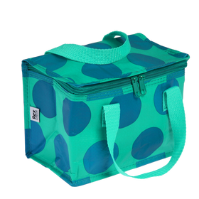 Blue on Turquoise Spotlight Lunch Bag