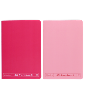 A5 notebooks (set of 2) - Pinks
