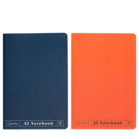 A5 notebooks (set of 2) - Orange & blue