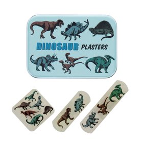 Children's plasters in a tin (30 pcs) - Dinosaur