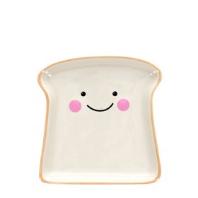 Ceramic trinket dish - Toast