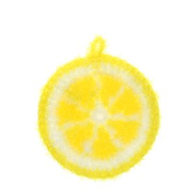 Non-scratch scrubber dishcloth - Lemon
