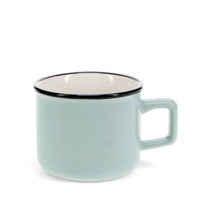 Stoneware espresso mug 125ml - Light blue