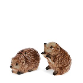 Ceramic salt and pepper shakers - Hedgehogs