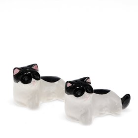 Ceramic salt and pepper shakers - Cats