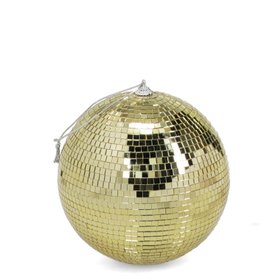 Hanging disco ball (15cm) - Gold