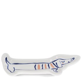 Ceramic trinket dish - Sausage Dog