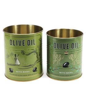 Medium storage tins (set of 2) - Grove Olive Oil