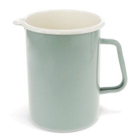 Enamel jug 1.7Ltr - Pistachio green