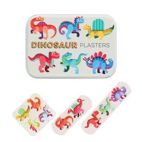 Children's plasters in a tin (30 pcs) - Baby Dinos
