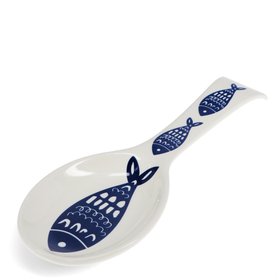 Ceramic spoon rest - Fish