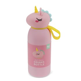 Unicorn head water bottle