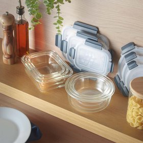 Glass Food Storage Containers – 12 Piece Set