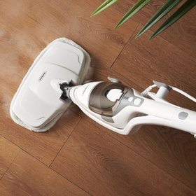 2-in-1 Floor & Handheld Steam Cleaner