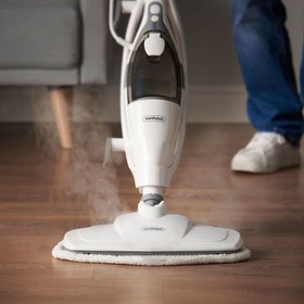 2-in-1 Floor & Handheld Steam Cleaner