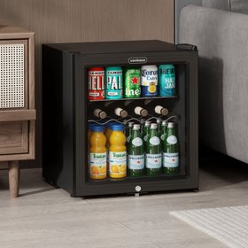 43L Drinks Fridge with Removable Shelves