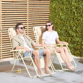 Verona Yellow Zero Gravity Chair – Set of 2