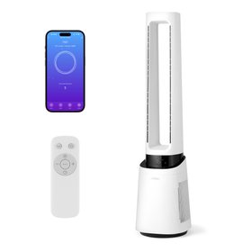 40-inch Bladeless Fan with Wi-Fi & HEPA – White