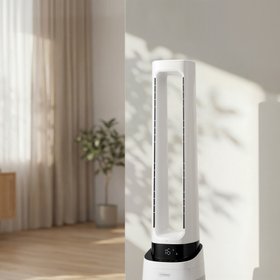 40-inch Bladeless Fan with Wi-Fi & HEPA – White