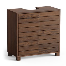 Chester Under Sink Storage Cabinet – Dark Wood