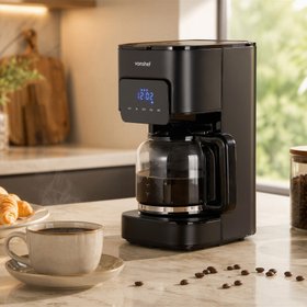 1.5L Filter Coffee Machine – Matte Black