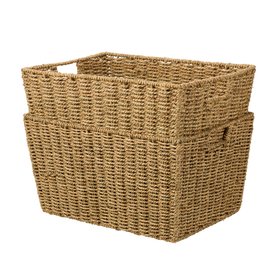 XL Seagrass Storage Baskets - Set of 2