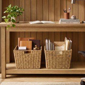 XL Seagrass Storage Baskets - Set of 2