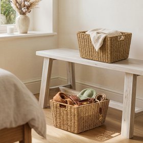 XL Seagrass Storage Baskets - Set of 2