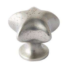 Whimsical Star White Bronze Cabinet Knob