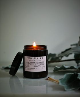 Elemental Time & Tide 12cl Candle - Wisteria, Orange Blossom & White Tea