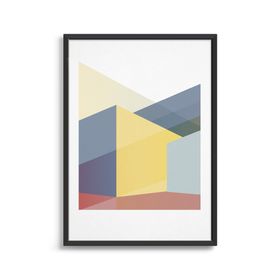 Geometric Abstract Art Print