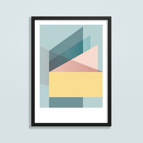 Geometric Minimal Art Print